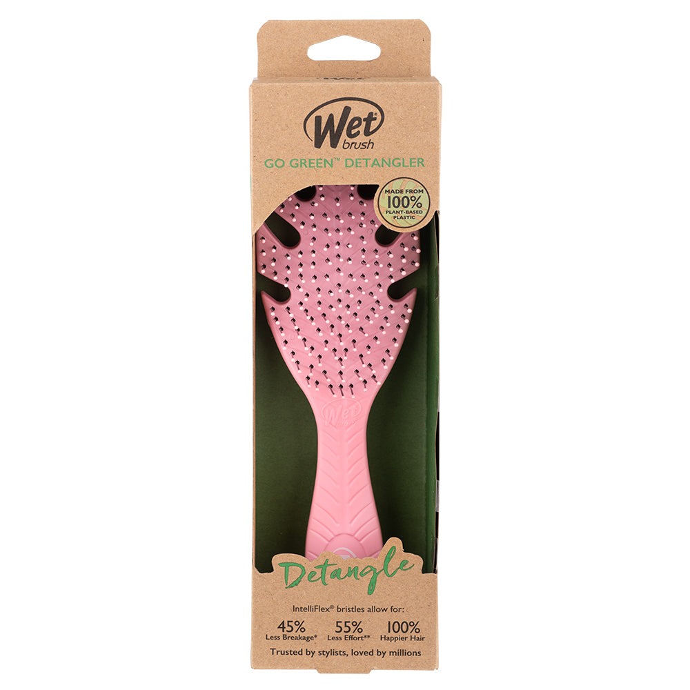WetBrush Go Green Leaf - Pink