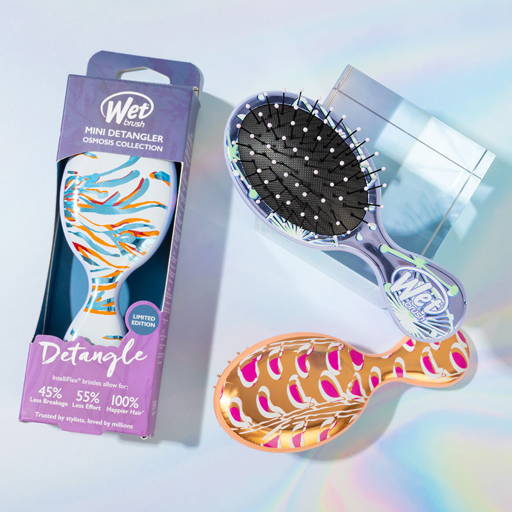 WetBrush Mini Osmosis - Flowing Coral