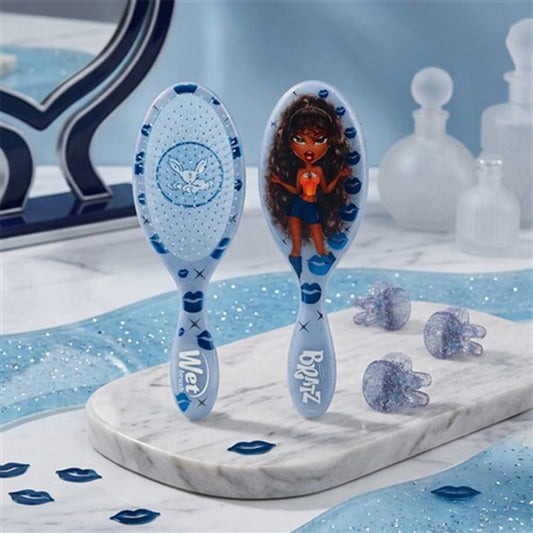 Wet Brush Bratz Sasha Original Detangler Kit with 4 Mini Bunny Claw Clips