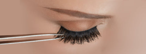 How to Put On Fake Eyelashes - AMR Hair & Beauty