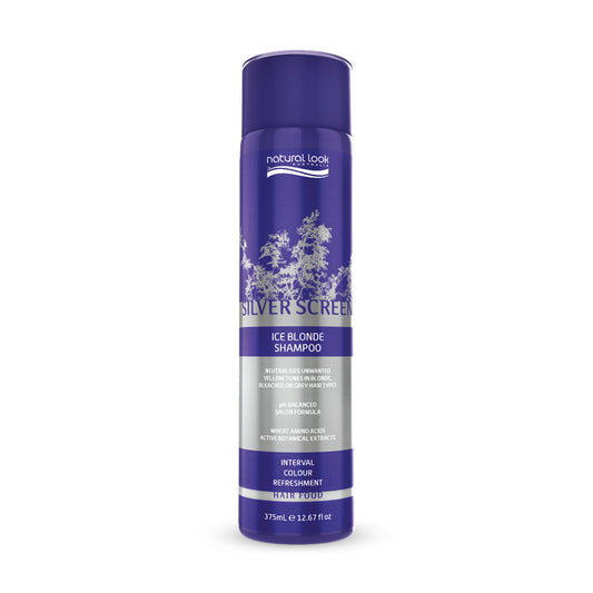 Natural Look Silver Screen Ice Blonde Shampoo 375ml