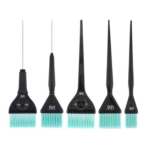 AMR Professional Tint Brush Pack Blue 5Pcs