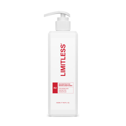 Limitless R2 Reconstructive Repair Conditioner 500ml bottle pictured against white background