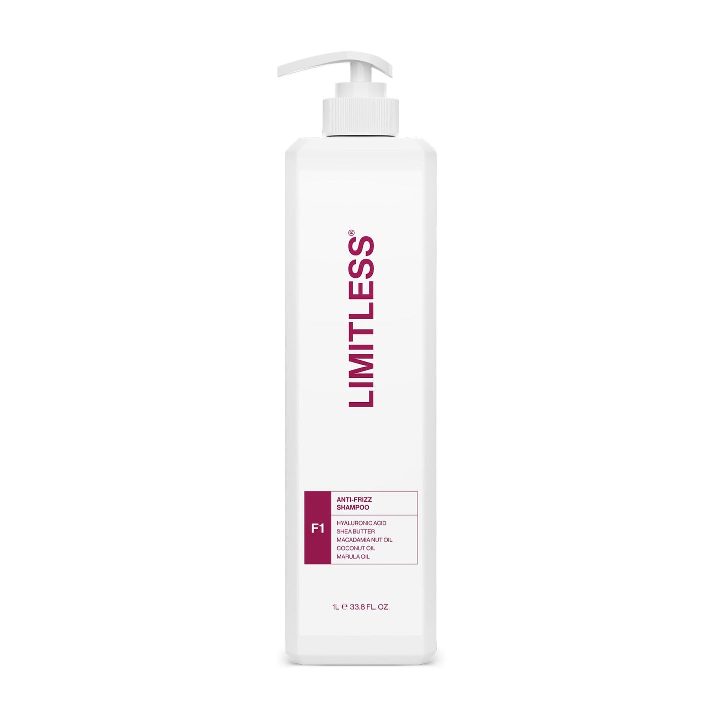 Limitless F1 Anti-Frizz Shampoo 1L