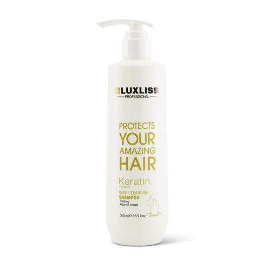 Luxliss Keratin Deep Cleansing Shampoo 500ml