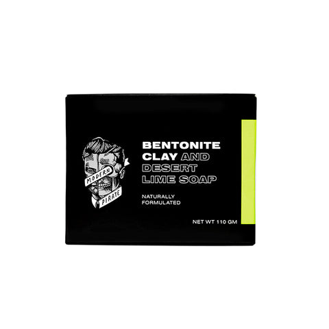 Modern Pirate Bentonite Clay & Desert Lime Soap 110g