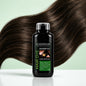 LEADERHAIR Dark Brown Instant Hair Dye Shampoo 500ml