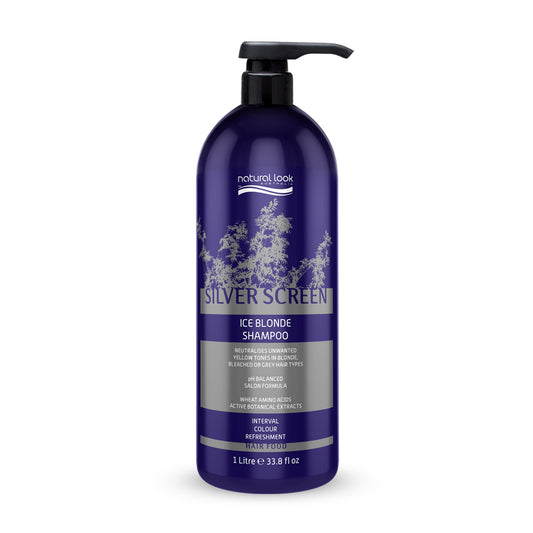 Natural Look Silver Screen Ice Blonde Shampoo 1L