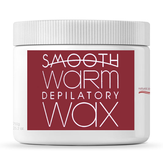 Natural Look Smooth Warm Depilatory Wax 750g