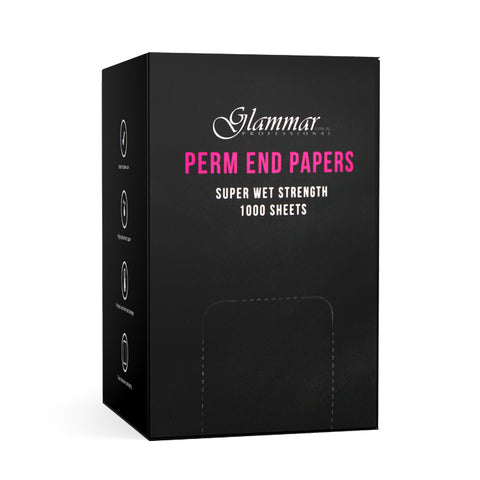 Glammar Perm End Papers 1000 Sheets