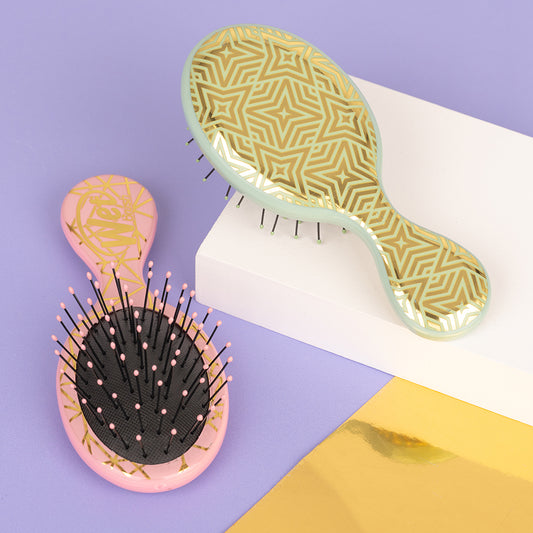 WetBrush Mini Geo - Peach Hearts