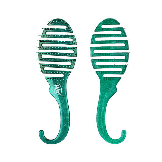 WetBrush Shower Detangler Green Glitter