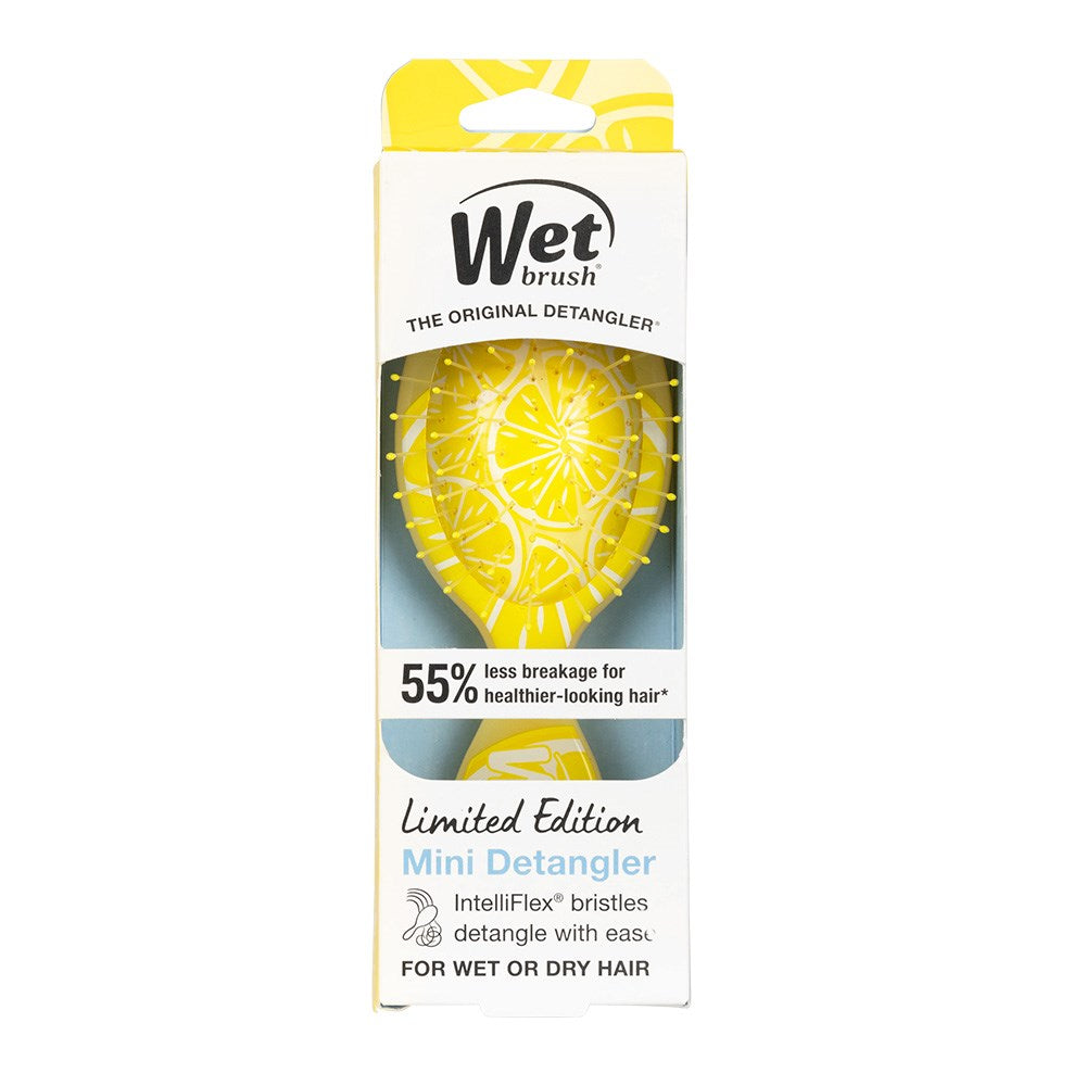 WetBrush Tutti Fruitti Mini Detangler Lemon