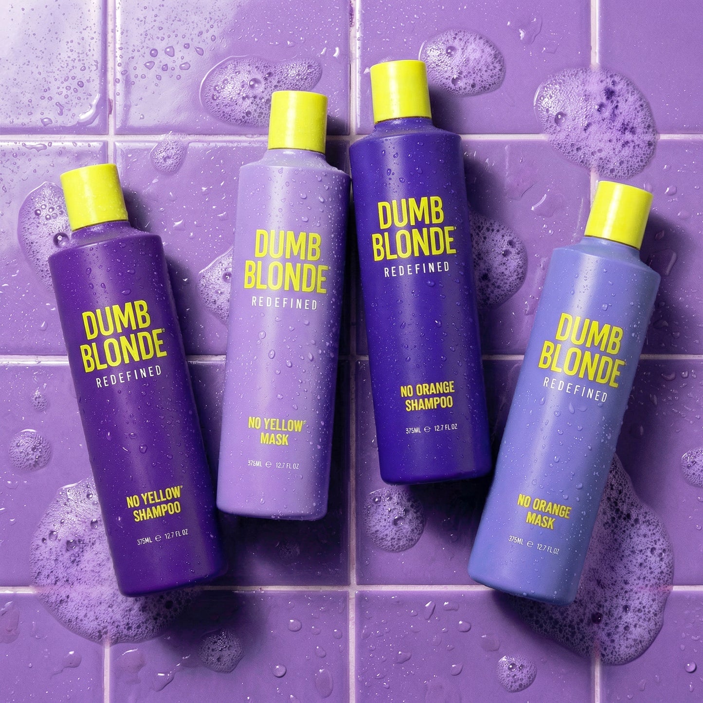 Dumb Blonde Redefined No Yellow Shampoo 375ml