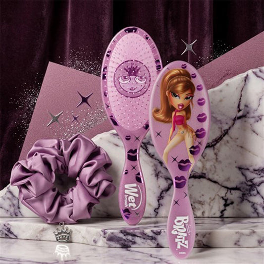 WetBrush x Bratz Original Detangler & Scrunchie Charm Kit - Yasmin