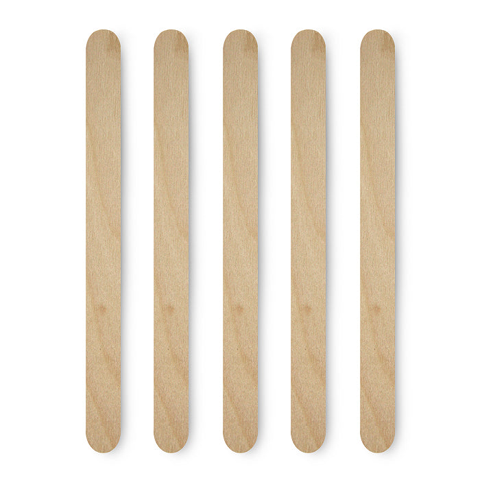 Salon Secrets Paddle Pop Sticks 100Pk