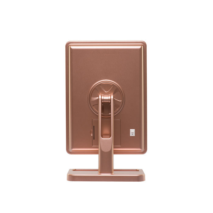 Glammar Hollywood Vanity Mirror With LED Portable Rose Gold
