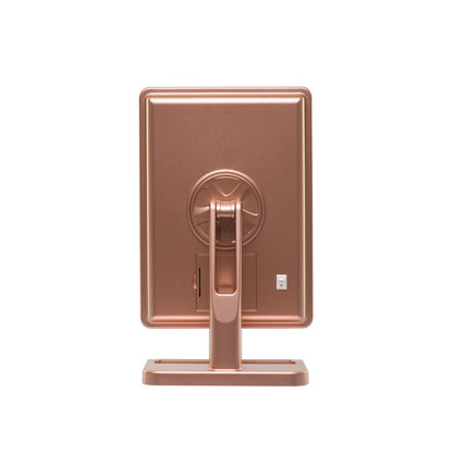 Glammar Hollywood Vanity Mirror With LED Portable Rose Gold
