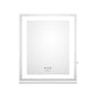 Glammar Hollywood Vanity Mirror LED Strip Vertical Small White