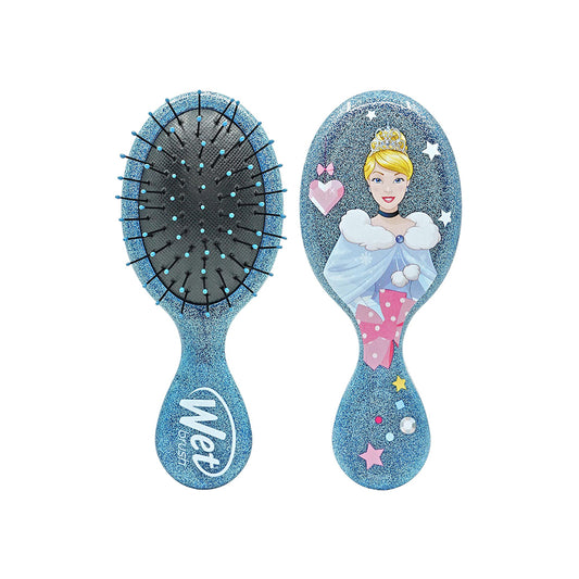WetBrush Disney Princess Glitter Ball Mini Detangler - Cinderella Blue