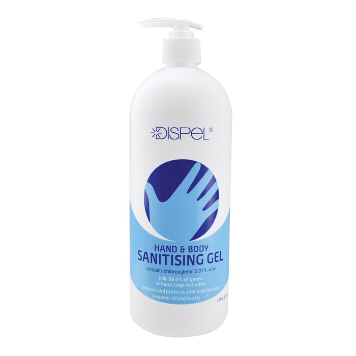 Natural Look Hand & Body Sanitising Gel 1L