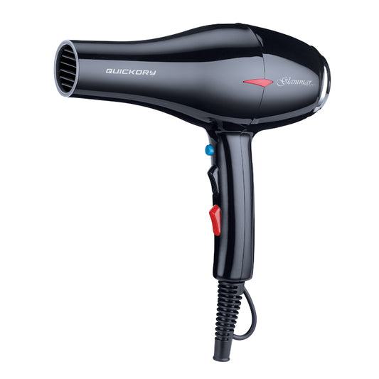 Glammar QuickDry Hairdryer Black