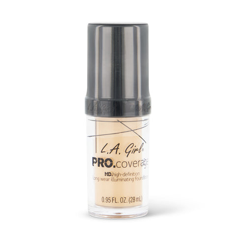L.A. Girl Pro.Coverage HD Illuminating Foundation GLM645 Nude Beige 30ml