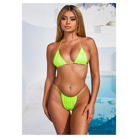 Swimwear Julia Bikini Top Neon Green XS