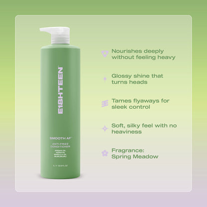 E18HTEEN Smooth AF Anti-Frizz Conditioner 1L
