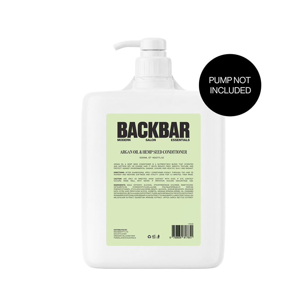 BackBar Argan Oil & Hemp Seed Conditioner 5L