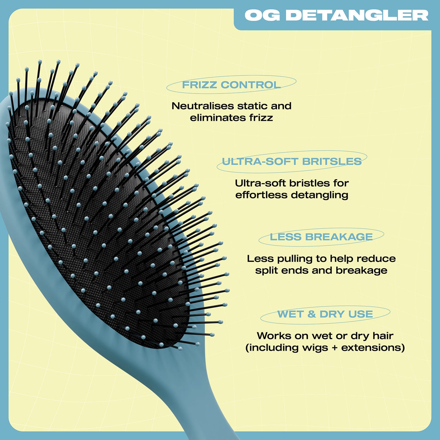 E18HTEEN OG Detangler Dark Mode Blue