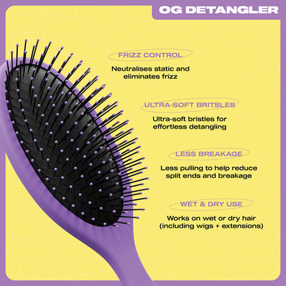 E18HTEEN OG Detangler Dark Mode Violet