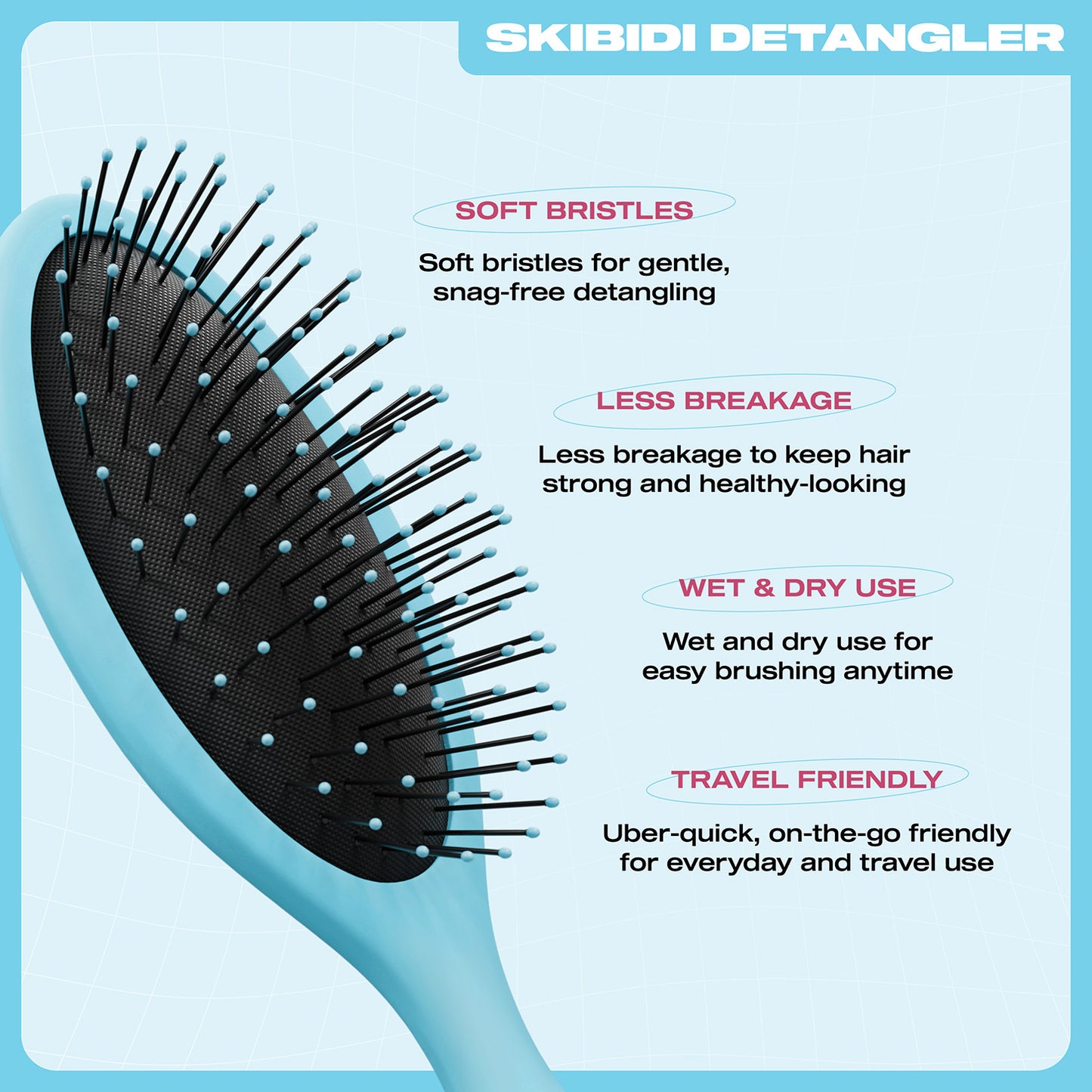 E18HTEEN Skibidi Detangler Dark Mode Blue