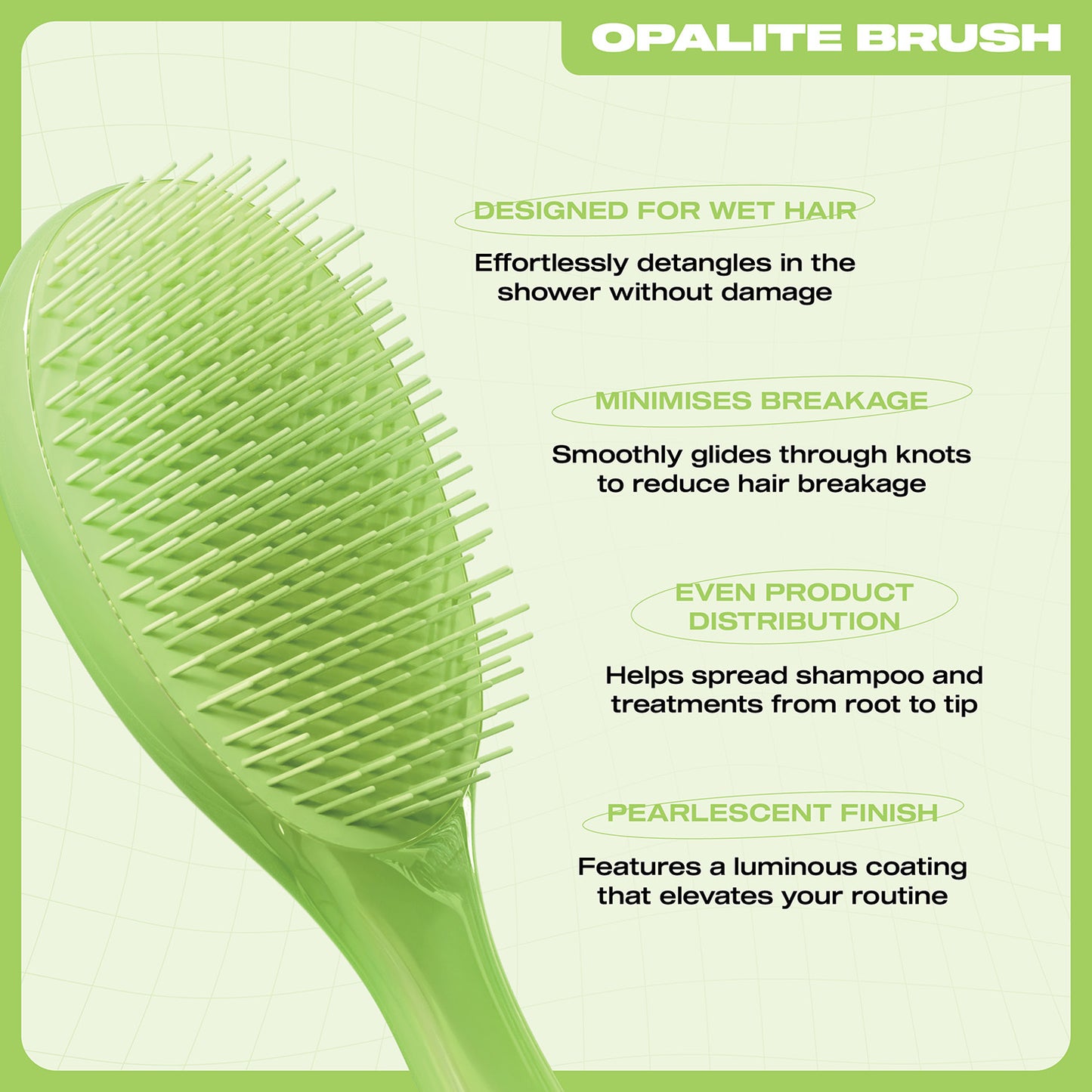 E18HTEEN Opalite Brush Peridot