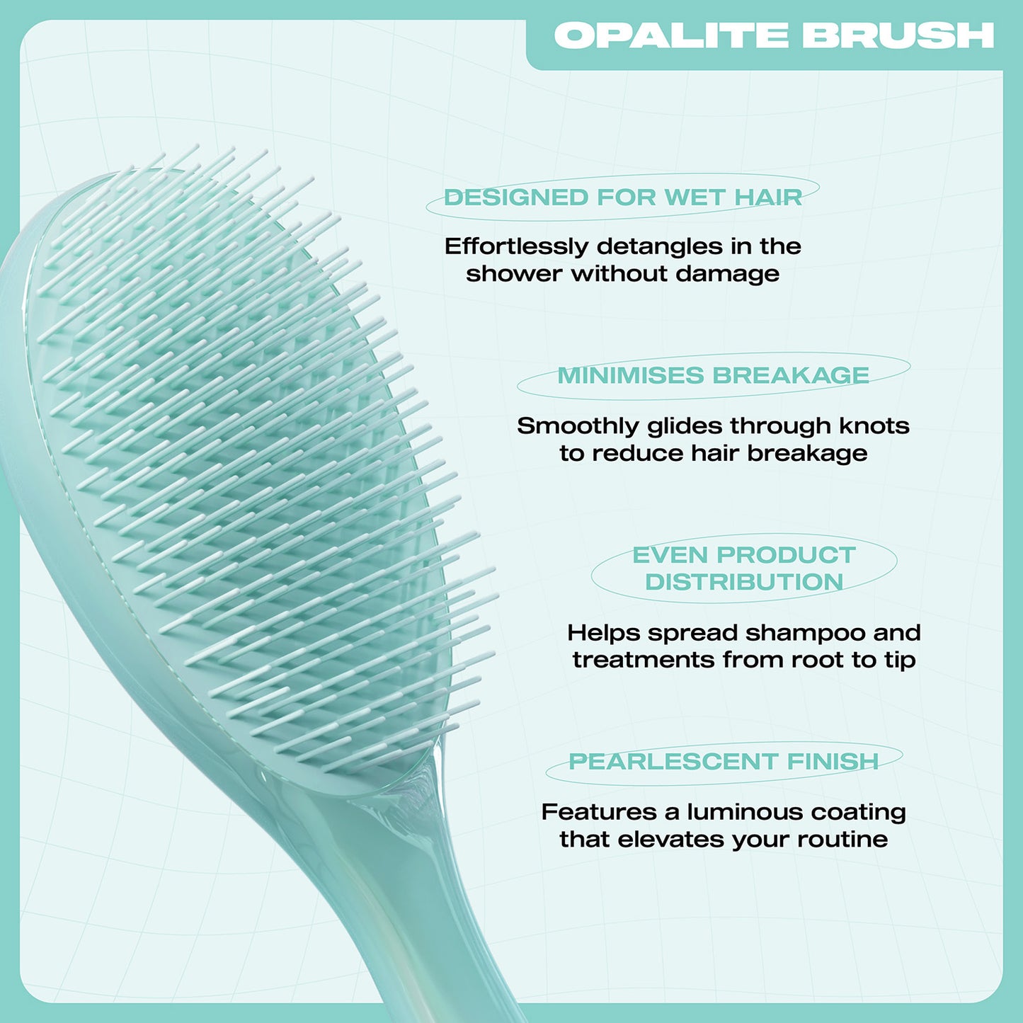 E18HTEEN Opalite Brush Turquoise