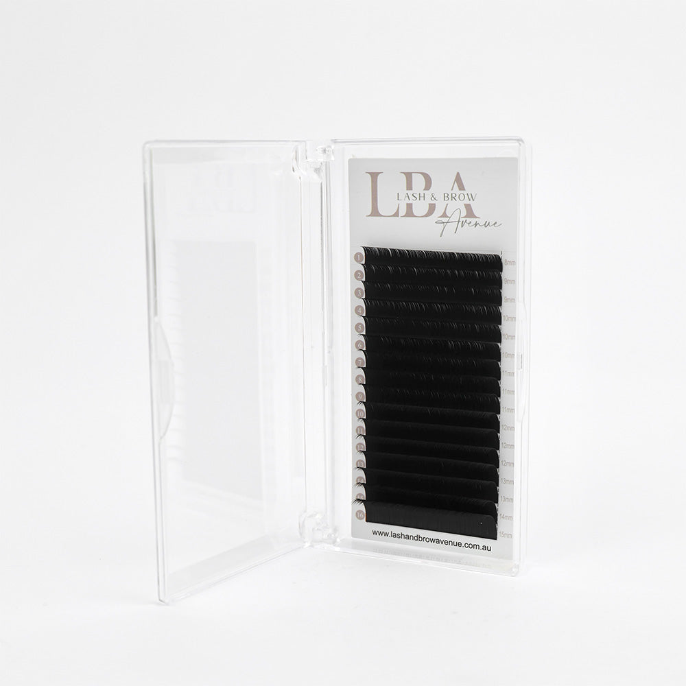 LBA Russian Volume Lashes - 16 lines MIX / 0.07 / C