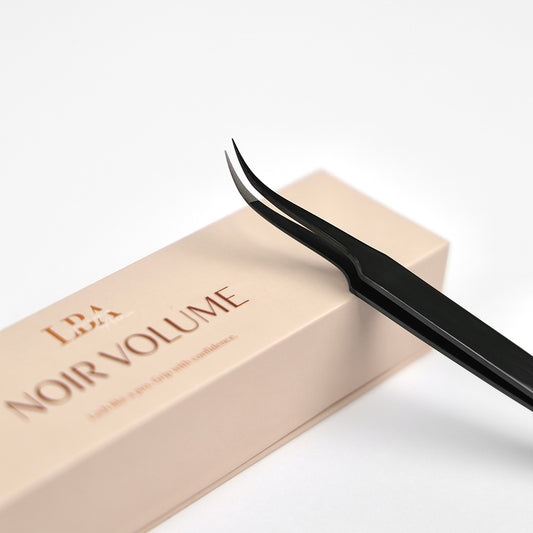 LBA Fibre Tip Lash Tweezer - Noir Volume