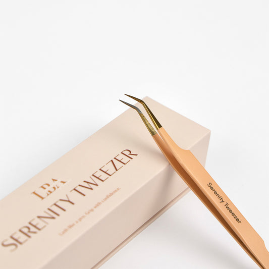 LBA Fibre Tip Lash Tweezer - Serenity