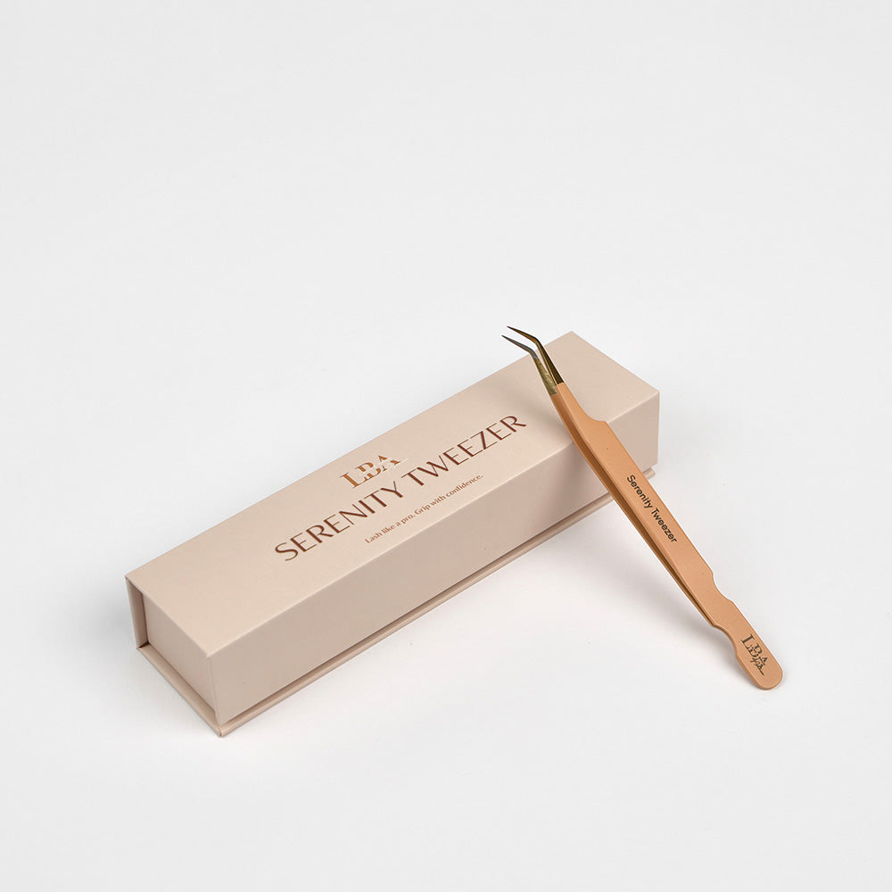 LBA Fibre Tip Lash Tweezer - Serenity