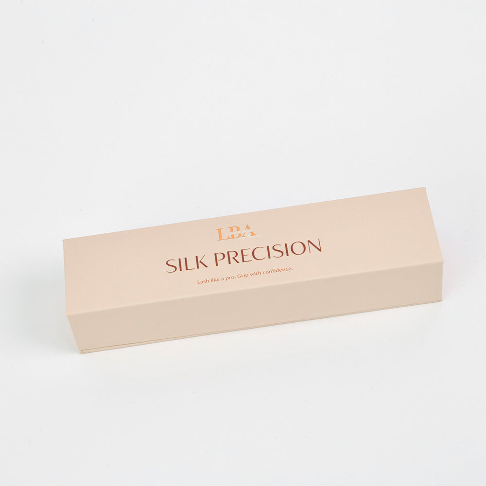 LBA Fibre Tip Lash Tweezers - Silk Precision