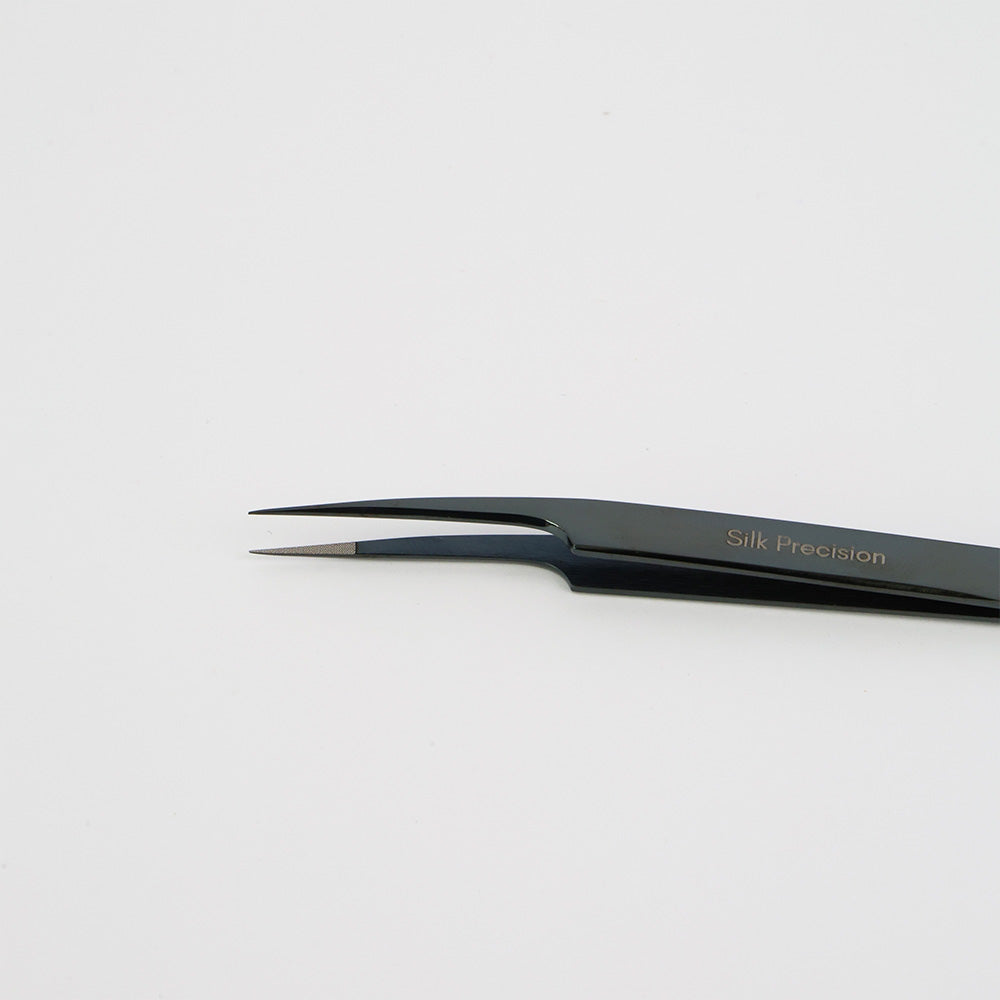LBA Fibre Tip Lash Tweezers - Silk Precision