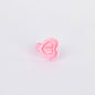 LBA Heart Glue Rings with Divider & Grooves - Pack of 100
