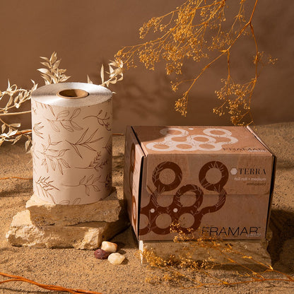 Framar Terra Neutrals Foil Roll- Medium 12.7cm x 97m