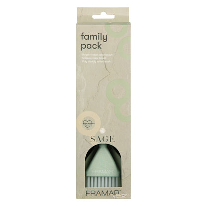 Framar Family Pack Tint Brush Set Sage 3Pk