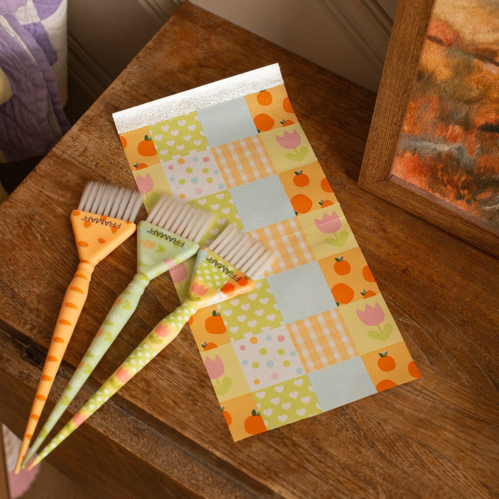 Framar Triple Threat Tint Brush Set Quilted 3Pk