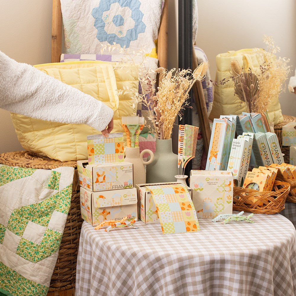 Framar Triple Threat Tint Brush Set Quilted 3Pk