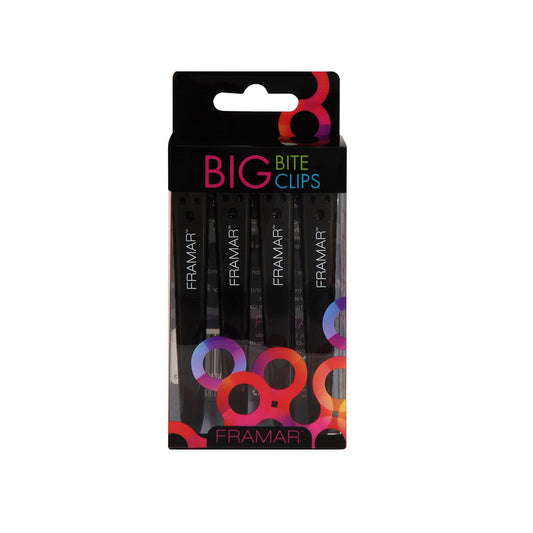 Framar Big Bite Clips 4pk