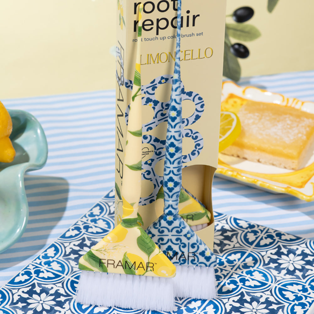 Framar Limoncello Root Repair Brush Set 2Pk
