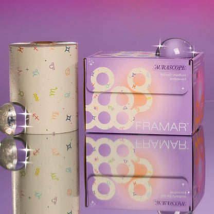 Framar Embossed Foil Aurascope 97.5m Roll Medium