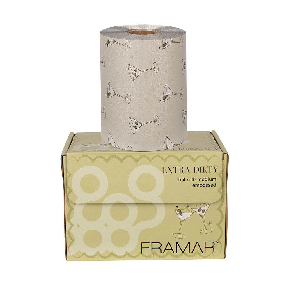 Framar Embossed Foil Extra Dirty 97.5m Roll Medium